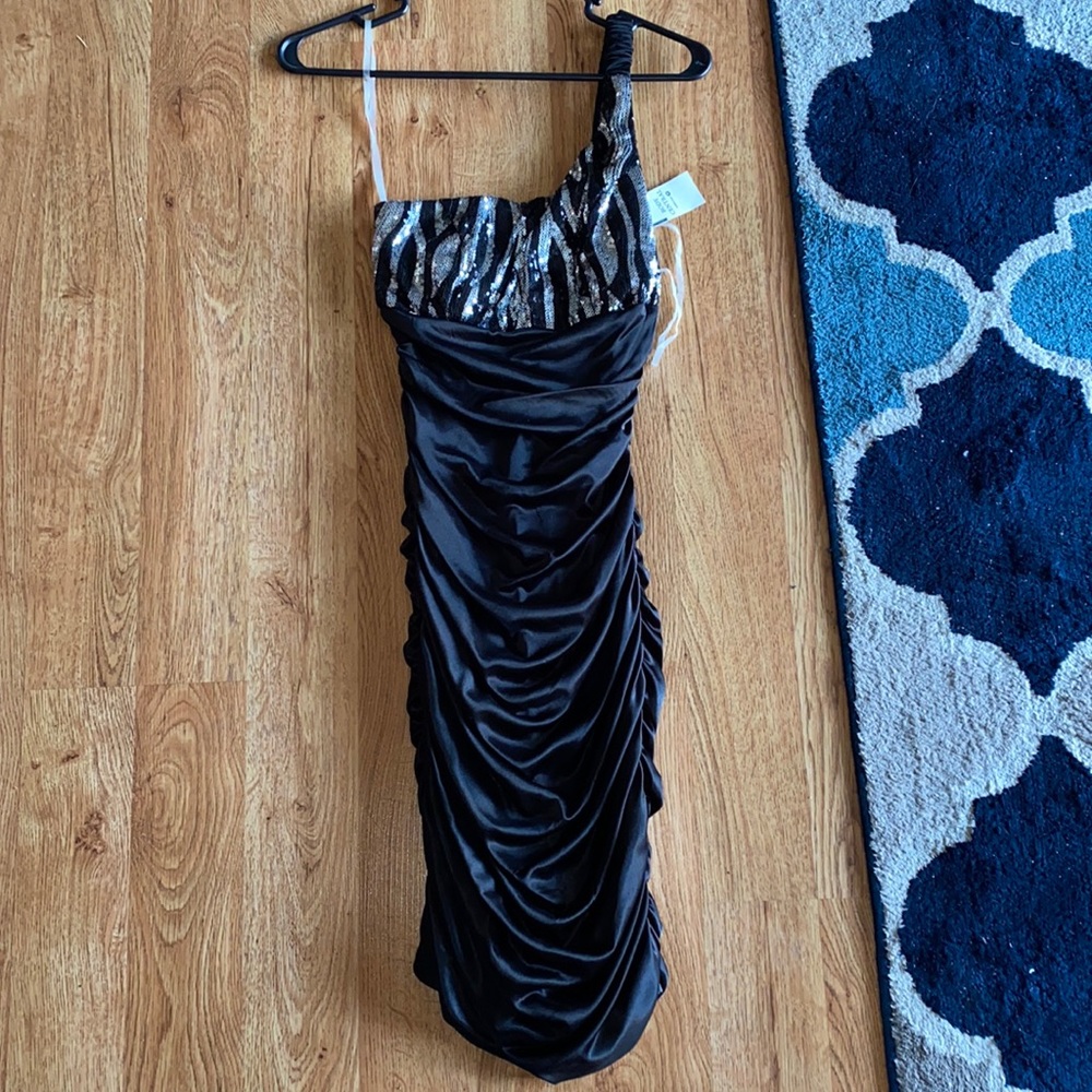 Black Body Central dress small new